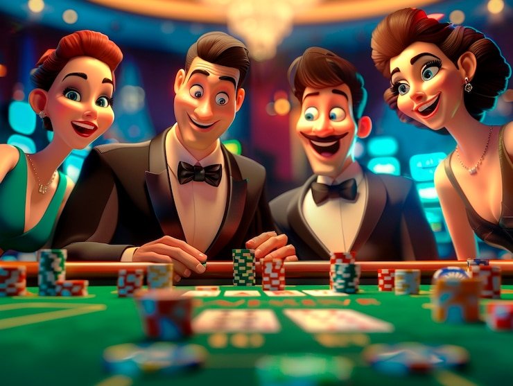 Antarmuka permainan Gaple pg slot88 menampilkan batu domino dengan grafis HD